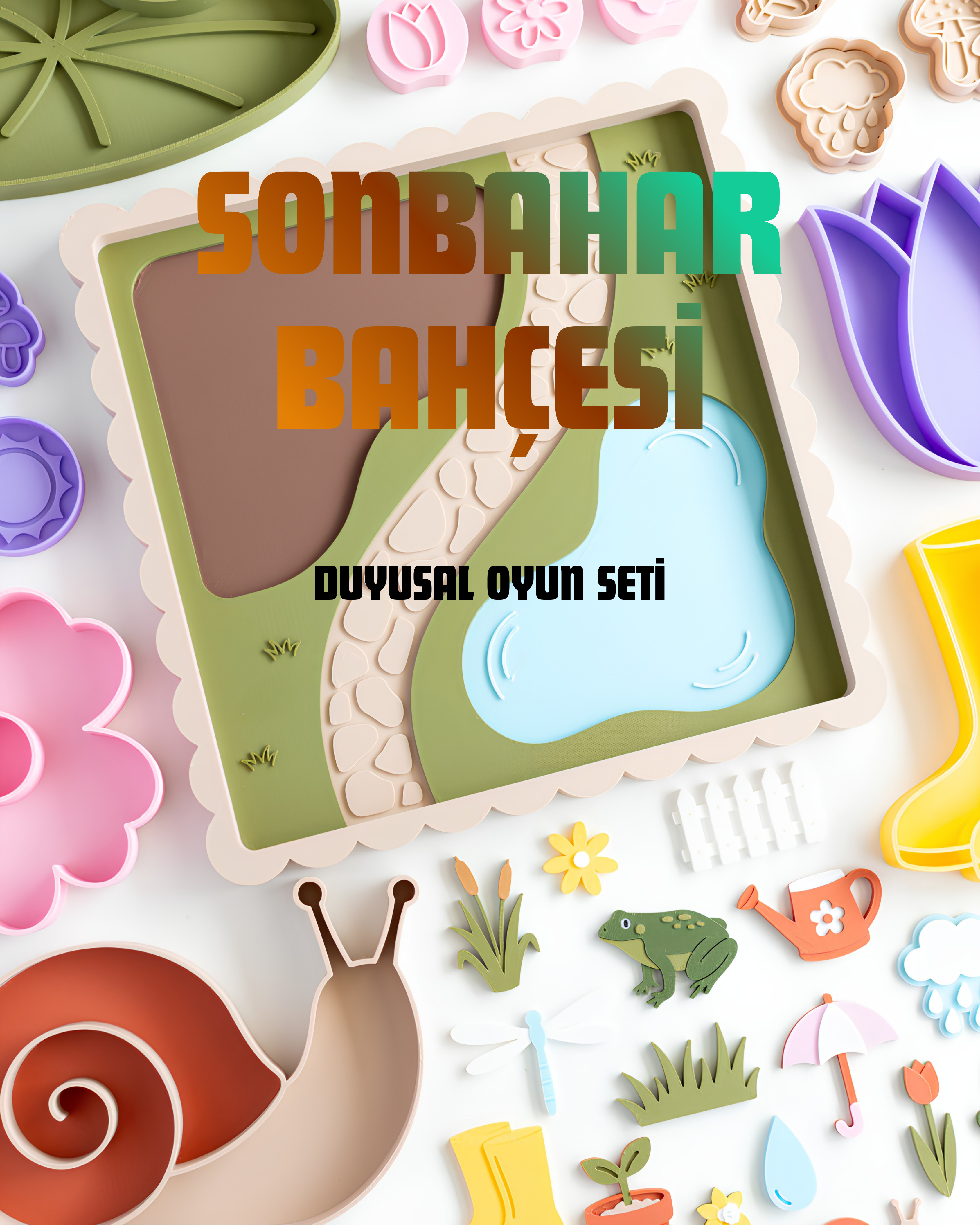 Sonbahar Bahçesi Duyusal Oyun Seti