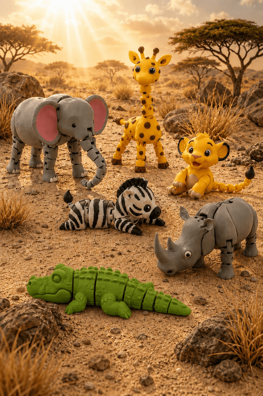 Flexi Safari Seti