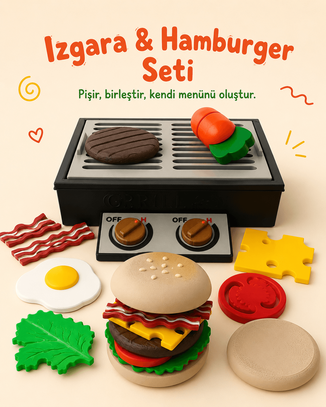 Izgara & Hamburger Seti