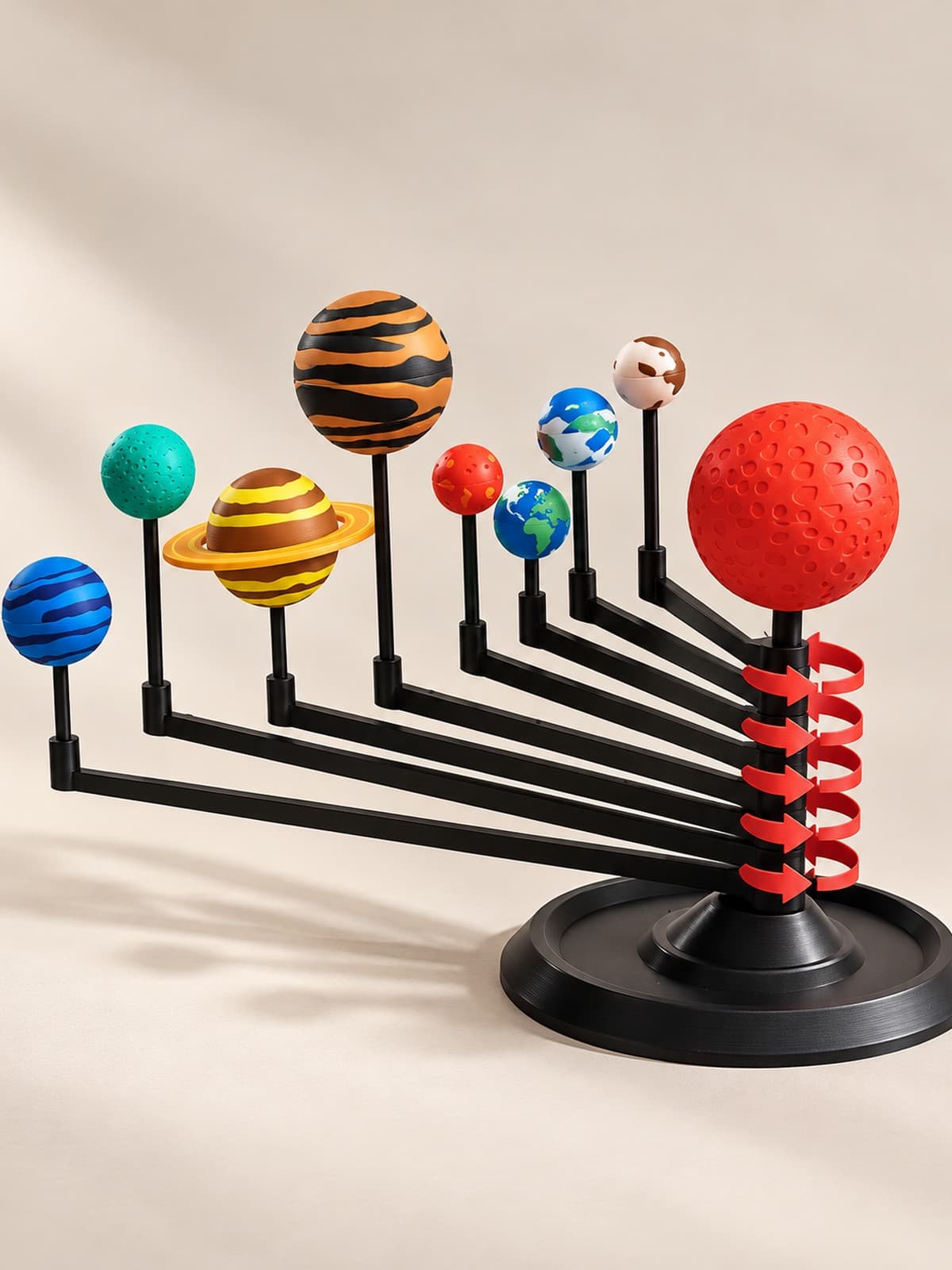 Rotating Solar System