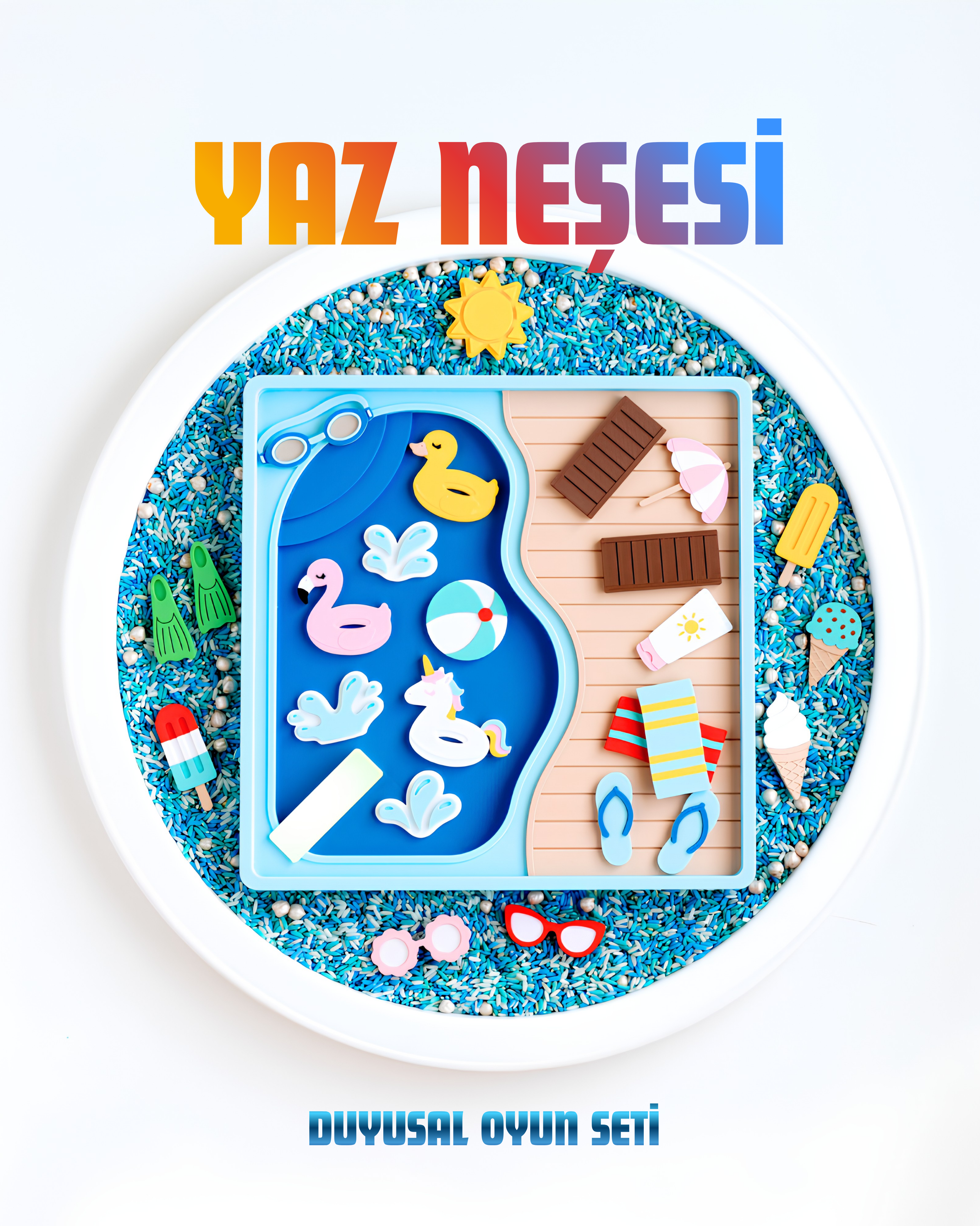 Yaz Neşesi Duyusal Oyun Seti