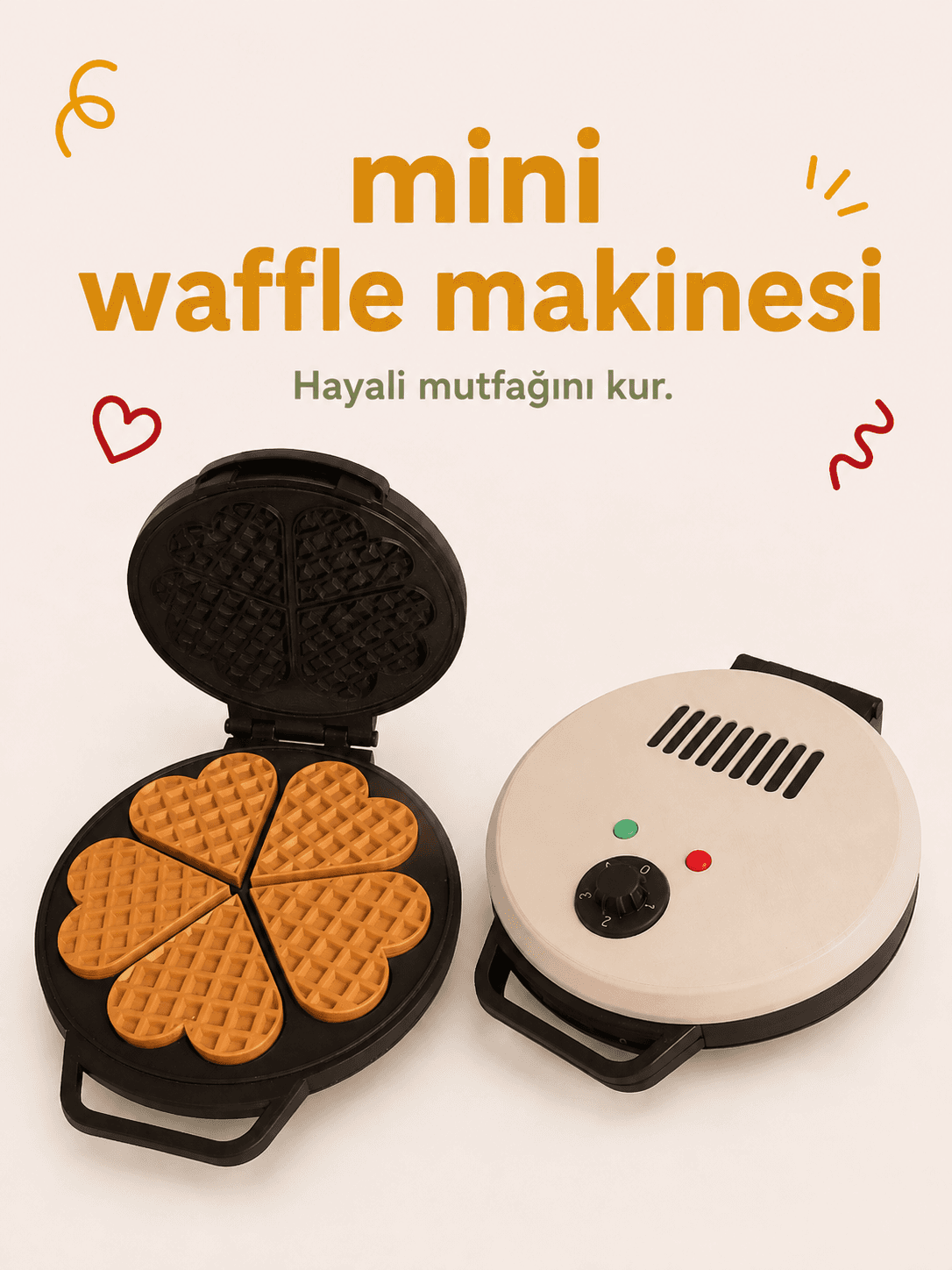 Mini Waffle Makinesi